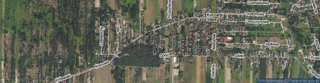 Zdjęcie satelitarne Sosnowa ul.